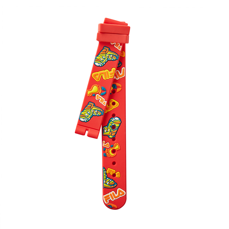 red silicone zipper 